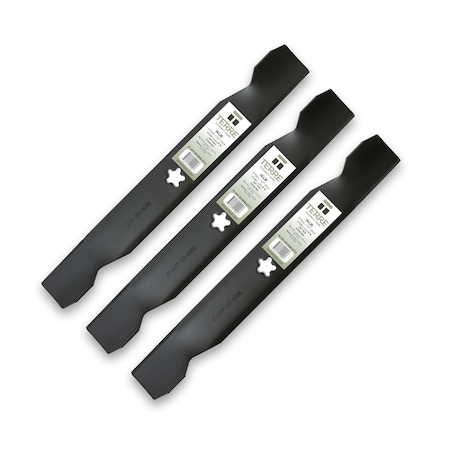 T Terre 2-Pack High Lift Lawn Mower Blades for a 42 Inch Mower Deck, 3PK 41-AYP-20-0006-QTY3